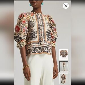 FARM Rio Multicolor Floral Blouse